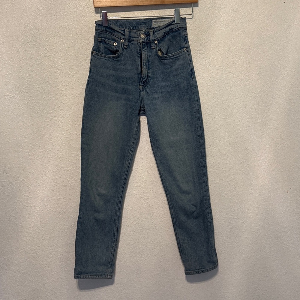 Rag & Bone Wren High-Rise Straight - Porter - Picture 3 of 8
